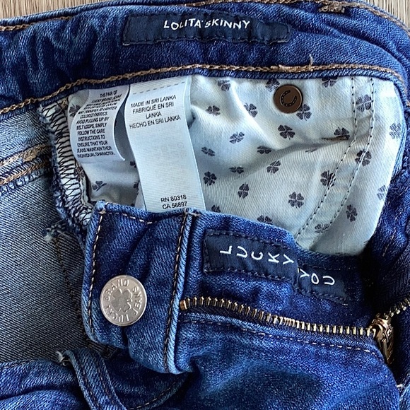 Lucky Brand Lolita Skinny Distressed Crop in Size 2/26 - Picture 9 of 11